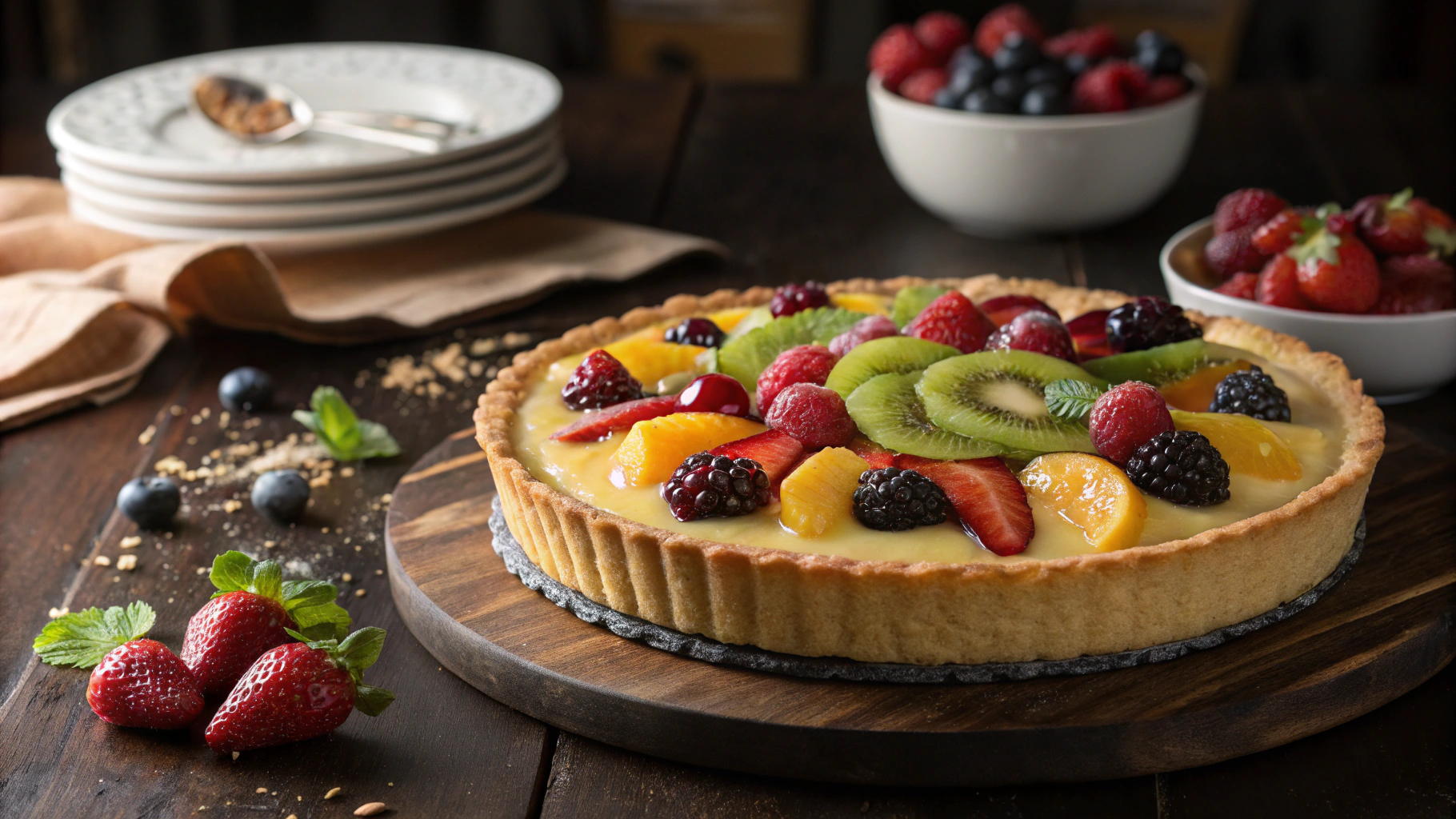 Fresh Strawberry Tart